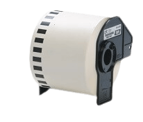 Brother DK44205 sort tekst/hvid kompatibel tape 62 mm x 30 m