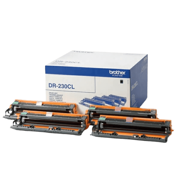Brother DR230CL CMYK original drum 4 x 15000 sider (DR-230CL)