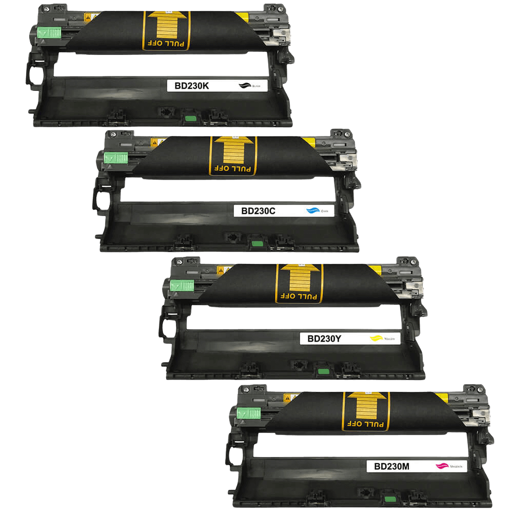 Brother DR230CL 4 stk. rabatpakke toner 60000 sider - tilbehør - kompatibel