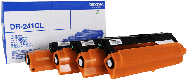 Brother DR241CL 4 stk. CMYK original drum 15000 sider (DR-241CL)