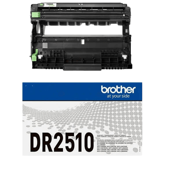 Brother DR2510 sort original drum 15.000 sider