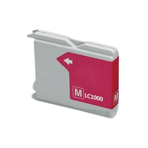 Brother LC1000M magenta kompatibel blækpatron 12 ml. (LC-1000M)