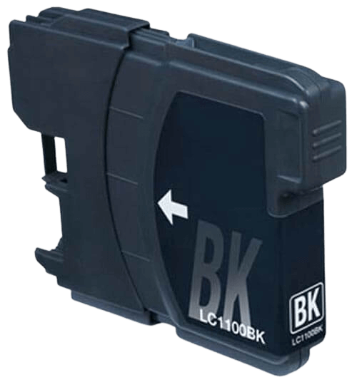 Brother LC1100BK sort kompatibel blækpatron 14,6 ml. (LC-1100BK)