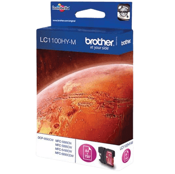 Brother LC1100HYM XL magenta original blækpatron 700 sider (LC-1100HYM)