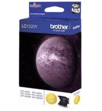 Brother LC1220Y gul original blækpatron 300 sider (LC-1220Y)