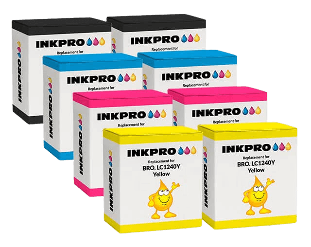 Brother LC1240 XL CMYK kompatibel rabatpakke 224 ml