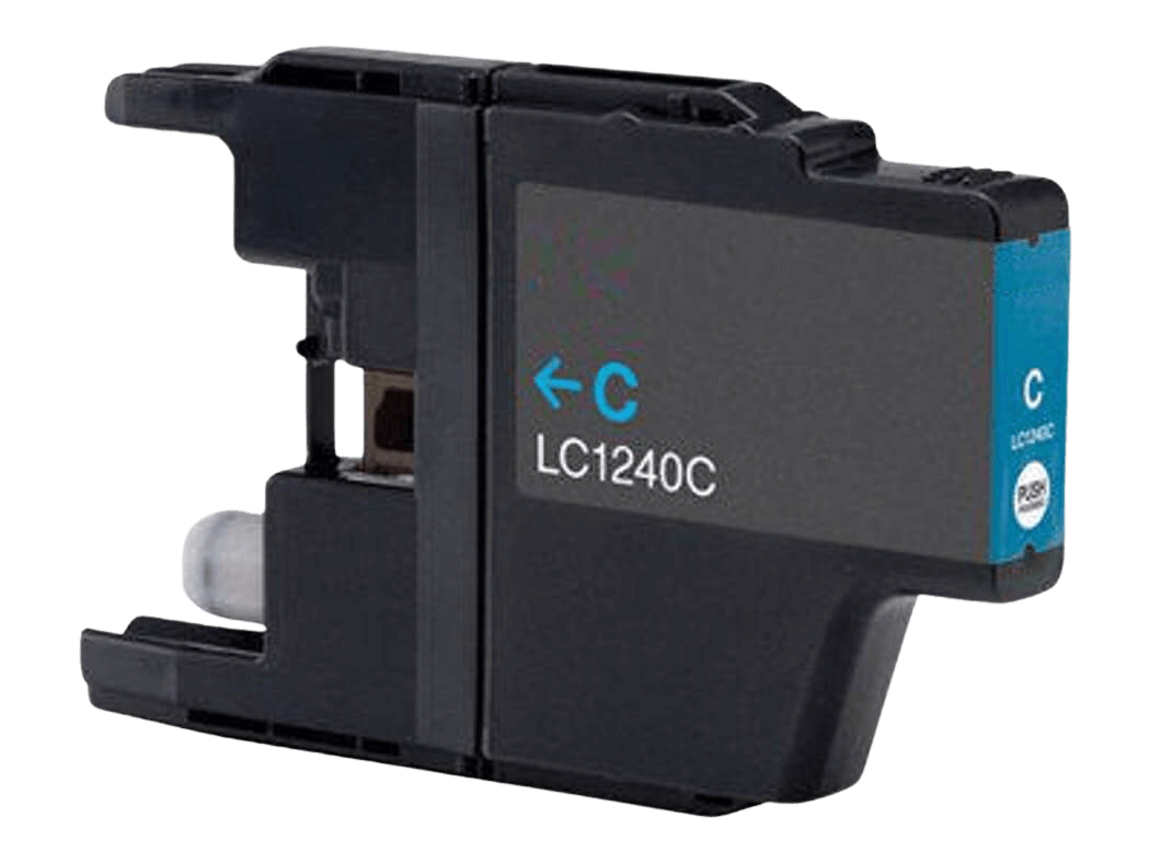 Brother LC1240C XL cyan kompatibel blækpatron 20 ml. (LC-1240C)