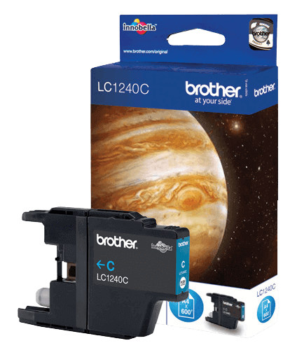Brother LC1240C XL cyan original blækpatron 600 sider (LC-1240C)