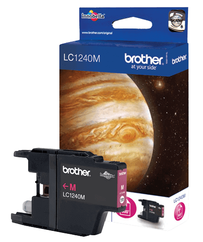Brother LC1240M XL magenta original blækpatron 600 sider (LC-1240M)