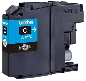 Brother LC12EC cyan original blækpatron 1200 sider (LC-12EC)