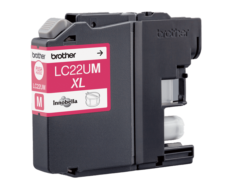 Brother LC22UM magenta original blækpatron 1200 sider
