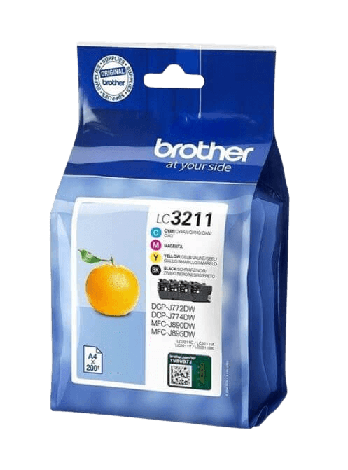 Brother LC3211VALDR CMYK original multipack 800 sider