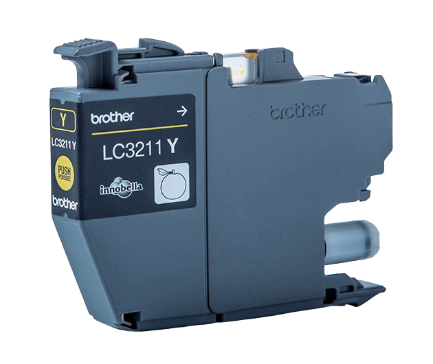 Brother LC3211Y gul original blækpatron 200 sider