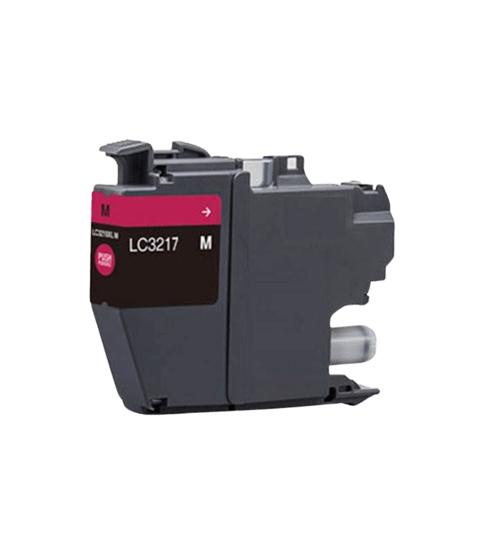 Brother LC3217M magenta kompatibel blækpatron 550 sider