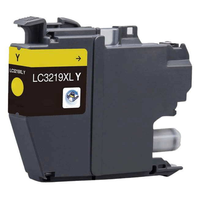 Brother LC3219XLY gul kompatibel blækpatron 1500 sider
