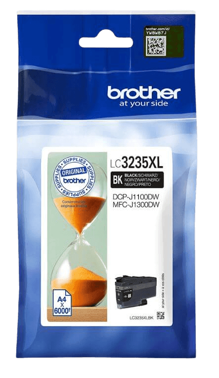 Brother LC3235XLBK sort original blækpatron 6000 sider (LC-3235XLBK)