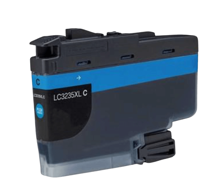 Brother LC3235XLC cyan kompatibel blækpatron 50 ml