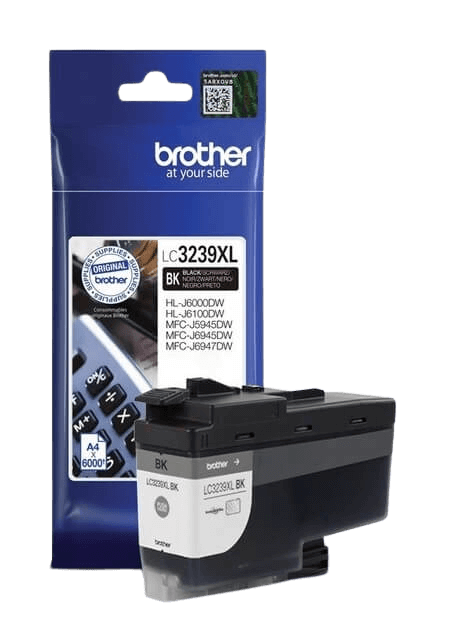 Brother LC3239XLBK sort original blækpatron 6000 sider
