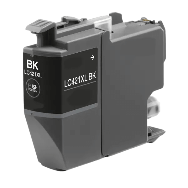 Brother LC421XLBK sort kompatibel blækpatron 500 sider