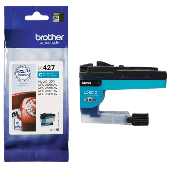Brother LC427C cyan original blækpatron 1500 sider