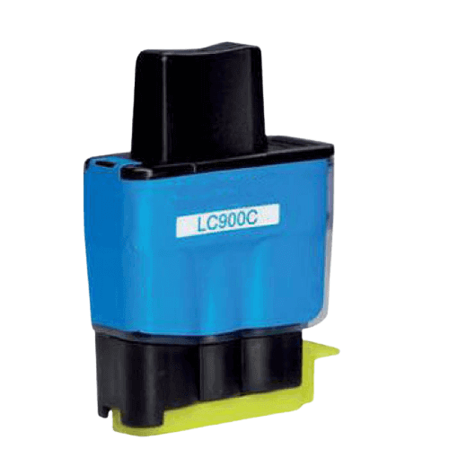 Brother LC900C cyan kompatibel blækpatron 12 ml. (LC-900C)