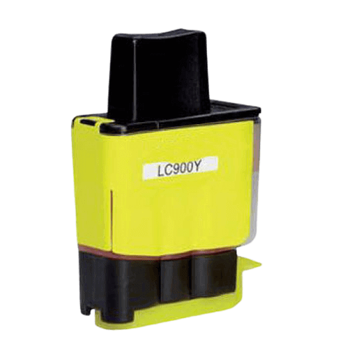 Brother LC900Y gul kompatibel blækpatron 12 ml. (LC-900Y)