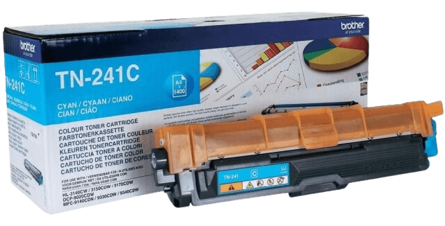 Brother TN241C cyan original toner 1400 sider (TN-241C)