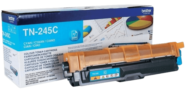 Brother TN245C XL cyan original toner 2200 sider (TN-245C)