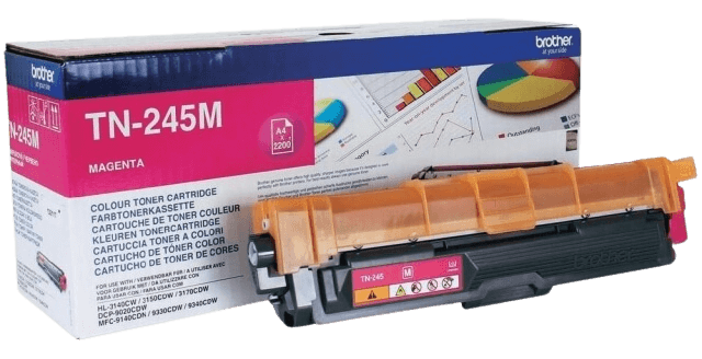 Brother TN245M XL magenta original toner 2200 sider (TN-245M)