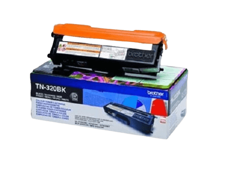 Brother TN320BK sort original toner 2500 sider (TN-320BK)