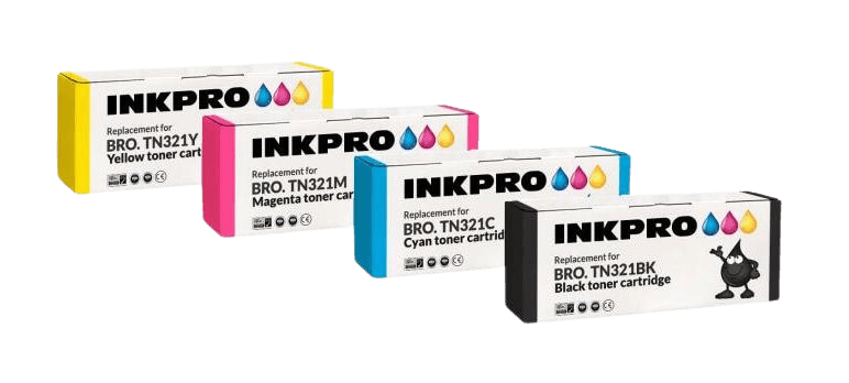 Brother TN321 CMYK kompatibel toner 7000 sider