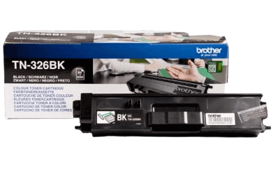 Brother TN326BK XL sort original toner 4000 sider (TN-326BK)