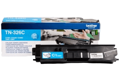Brother TN326C XL cyan original toner 3500 sider (TN-326C)