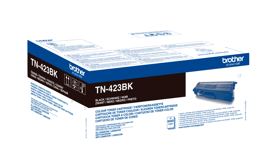 Brother TN-423BK sort original toner 6.500 sider