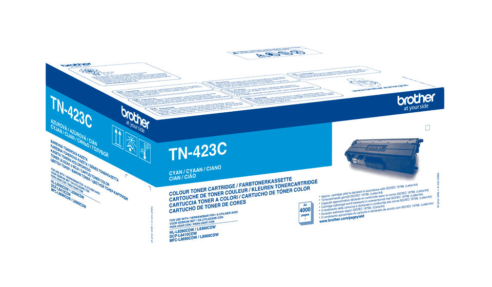 Brother TN-423C cyan original toner 4.000 sider