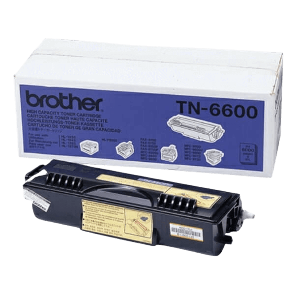 Brother TN6600 XL sort original toner 6000 sider (TN-6600)