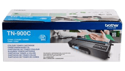 Brother TN900C cyan original toner 6000 sider (TN-900C)