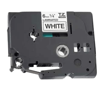 Brother TZe211 sort/hvid kompatibel tape 6 mm x 8 m