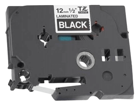 Brother TZe335 hvid/sort kompatibel tape 12 mm x 8 m