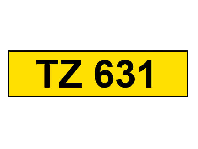 Brother TZe631 gul kompatibel tape 12 mm x 8 m