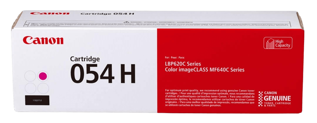Canon 054H XL magenta original toner 2300 sider (3026C002)