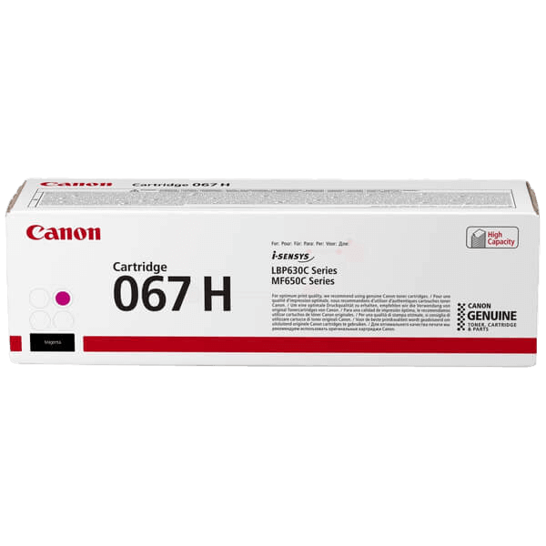 Canon 067H XL magenta original toner 2350 sider (5104C002)