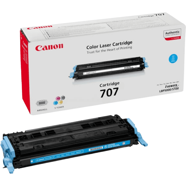 Canon 707 cyan original toner 2000 sider (9423A004)