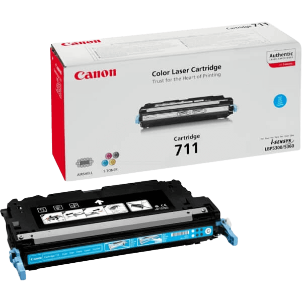 Canon 711C cyan original toner 6000 sider (1659B002)