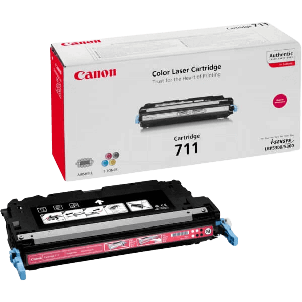 Canon 711M magenta original toner 6000 sider (1658B002)