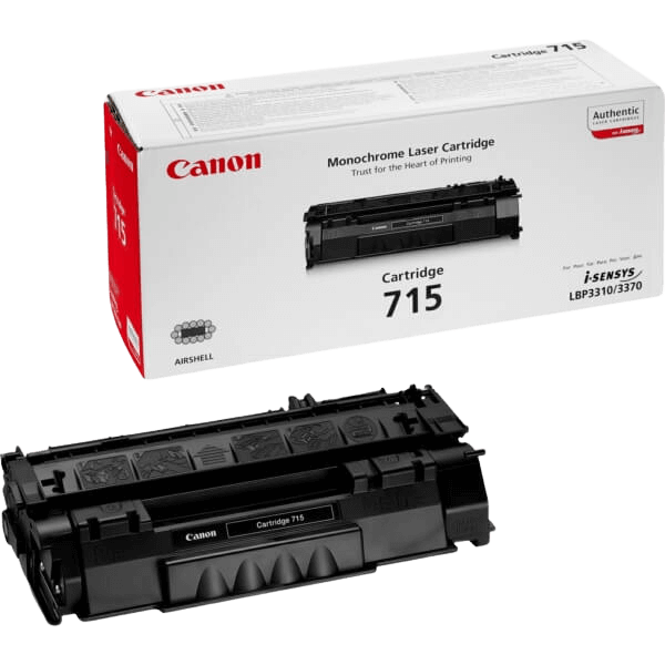 Canon 715 sort original toner 3000 sider (1975B002)