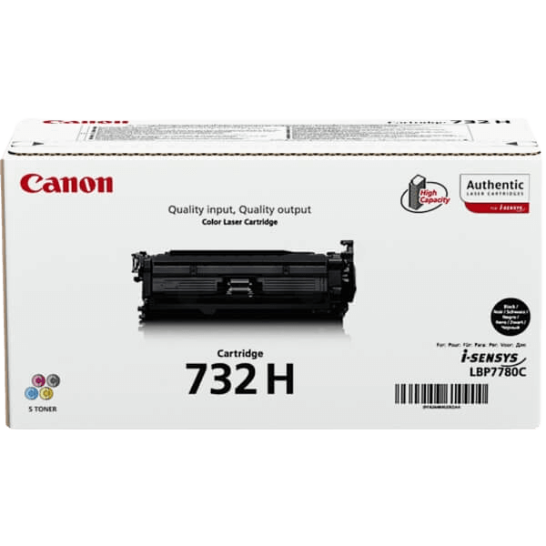 Canon 732H XL sort original toner 12000 sider (6264B002)