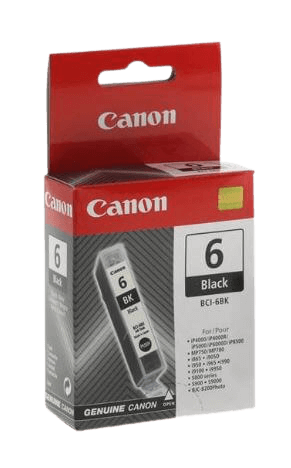 Canon BCI-6BK sort original blækpatron 13 ml. (4705A002)