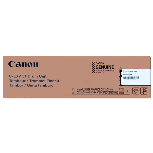 Canon C-EXV51 CMYK original drum 400000 sider (0488C002)