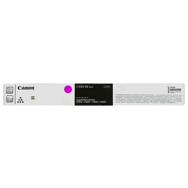 Canon C-EXV58 M XL magenta original toner 60000 sider (3765C002)